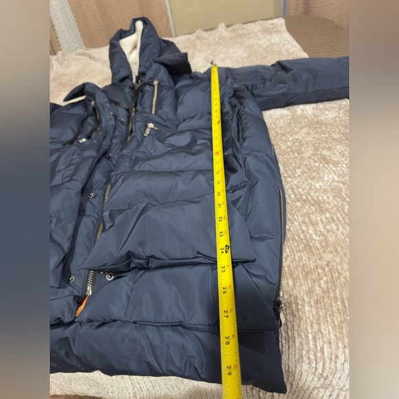 Orolay Navy Jacket with Sherpa Lining - Picture 7 of 13